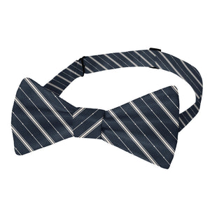 Pin Dot Stripe Bow Tie - Pre-Tied Bow Tie - Knotty Tie Co.