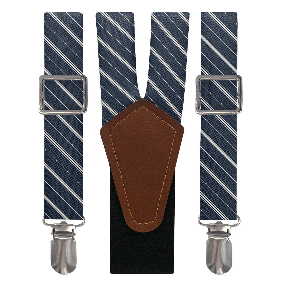 Pin Dot Stripe Suspenders - Main View - Knotty Tie Co.