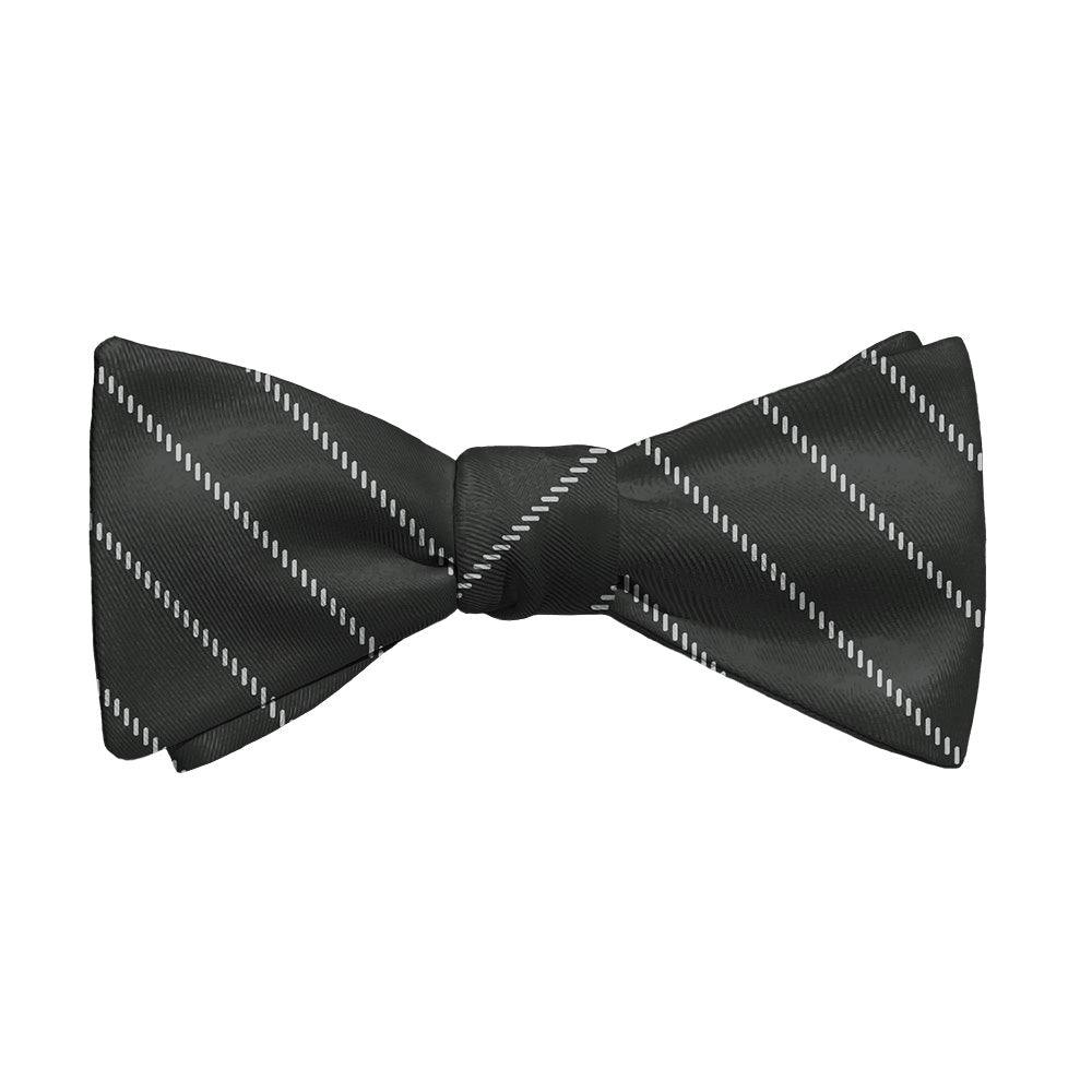 Pin Stripe Bow Tie - Adult Standard Self-Tie 14-18" -  - Knotty Tie Co.