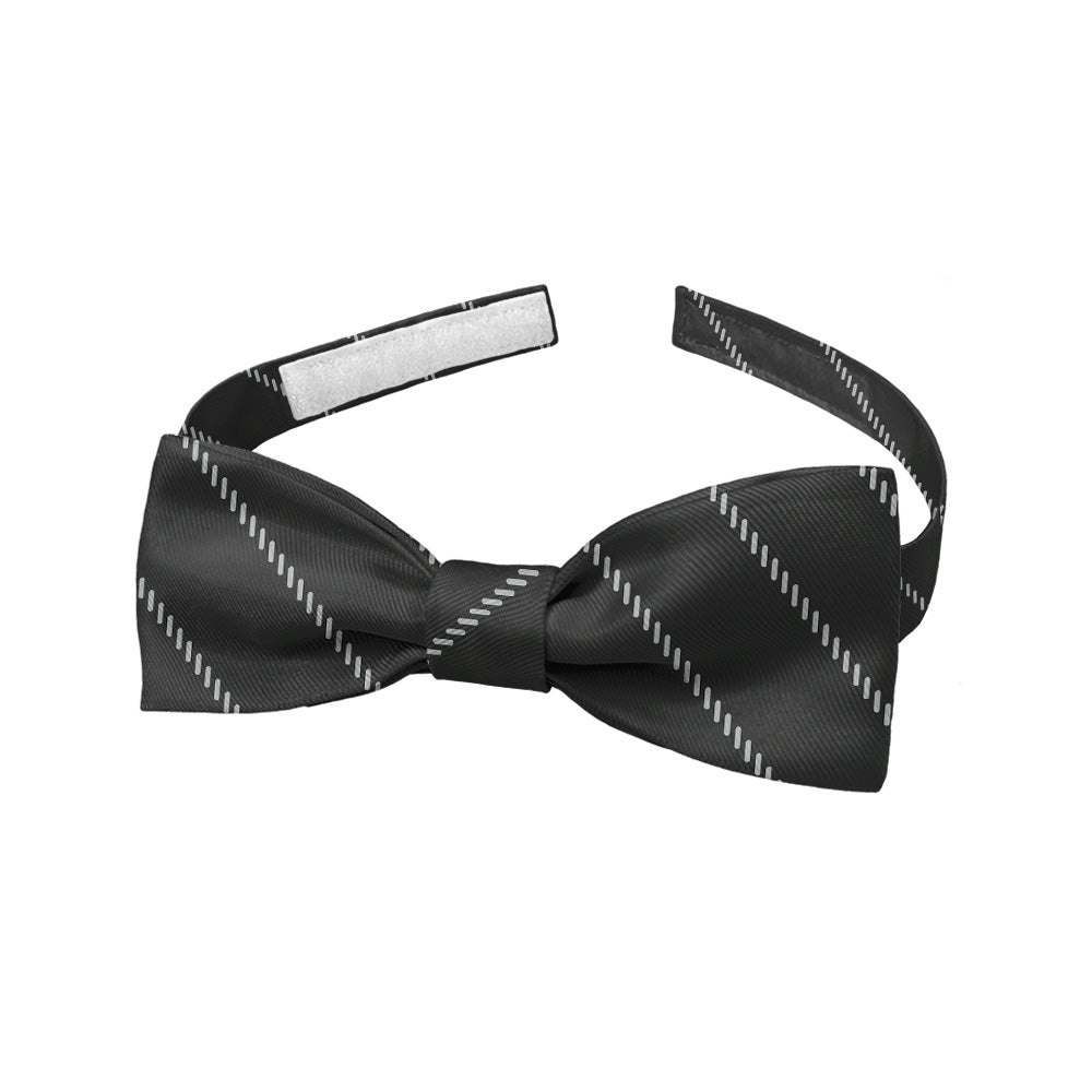 Pin Stripe Bow Tie - Baby Pre-Tied 9.5-12.5" -  - Knotty Tie Co.