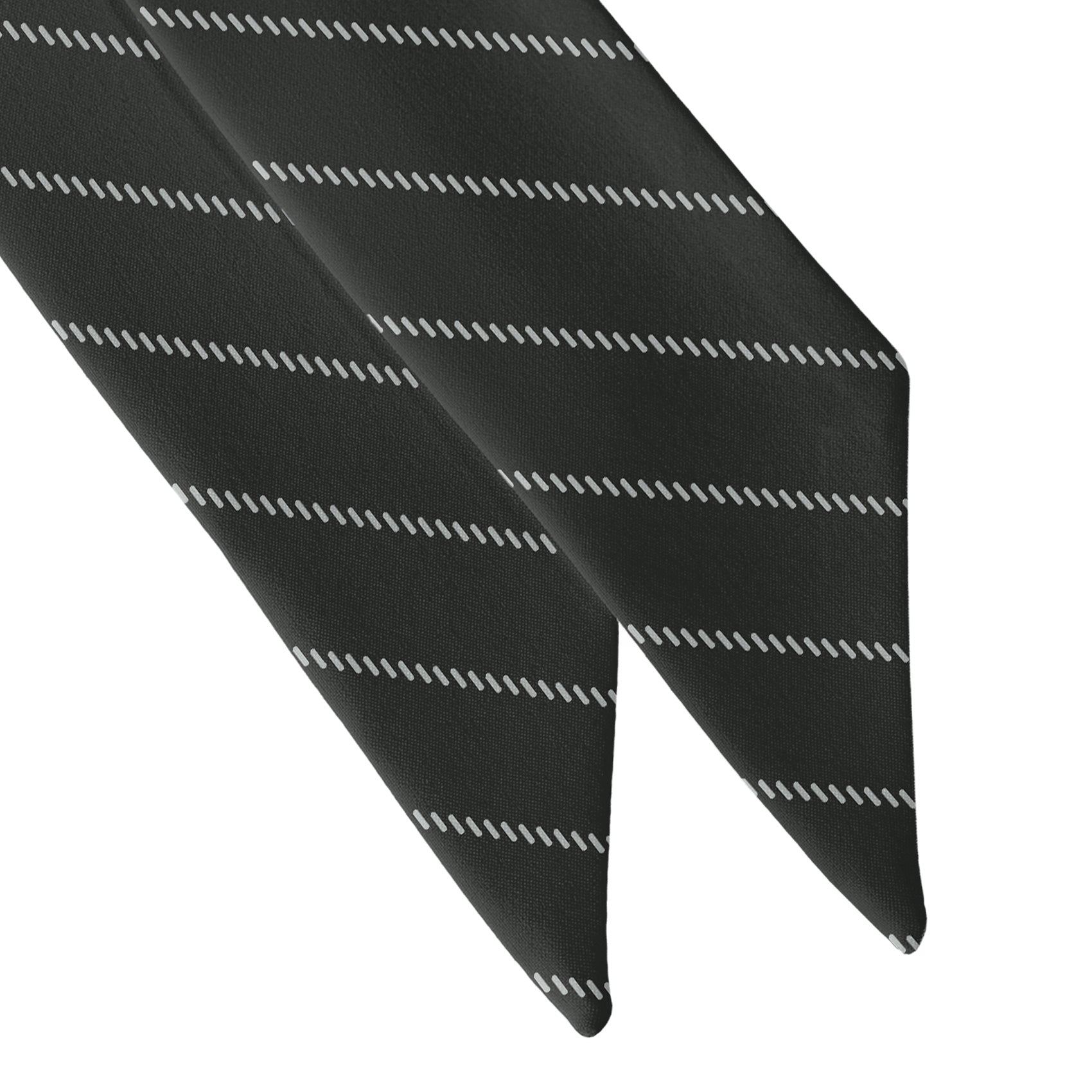 Pin Stripe Hair Scarf - Scarf Tapered Ends - Knotty Tie Co.