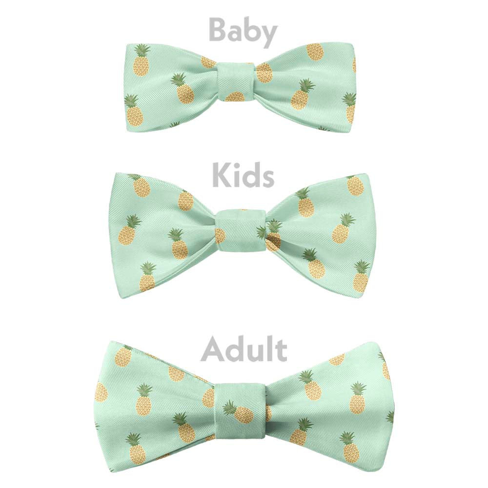 Pineapples Bow Tie - Bow Sizes - Knotty Tie Co.