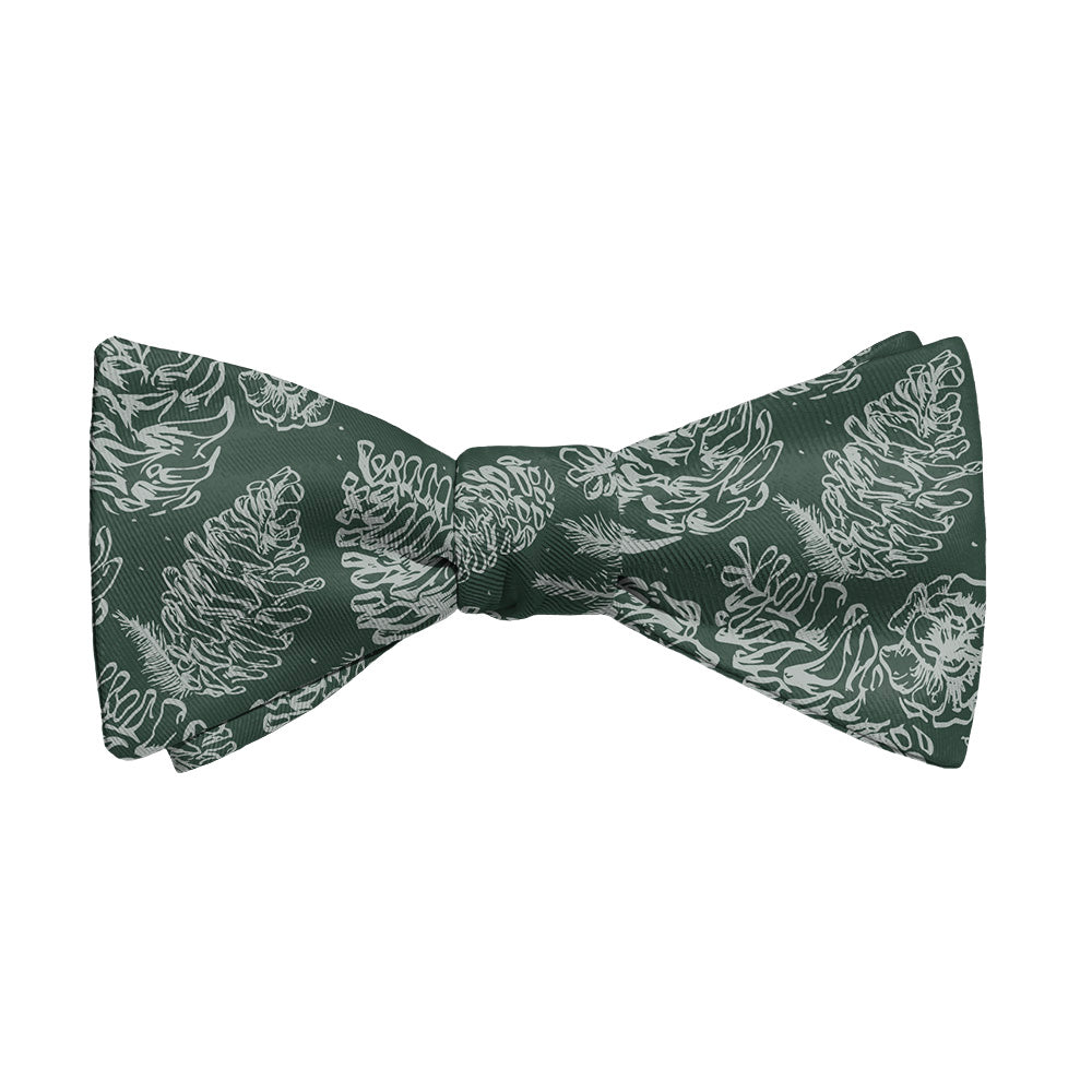 Pinecones Bow Tie - Adult Standard Self-Tie 14-18" -  - Knotty Tie Co.