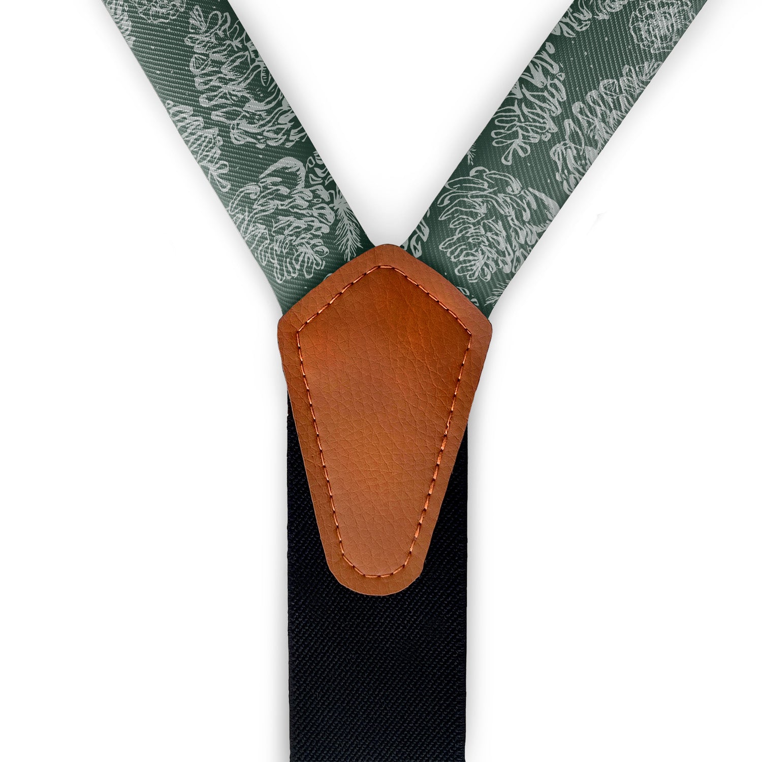 Pinecones Suspenders -  -  - Knotty Tie Co.