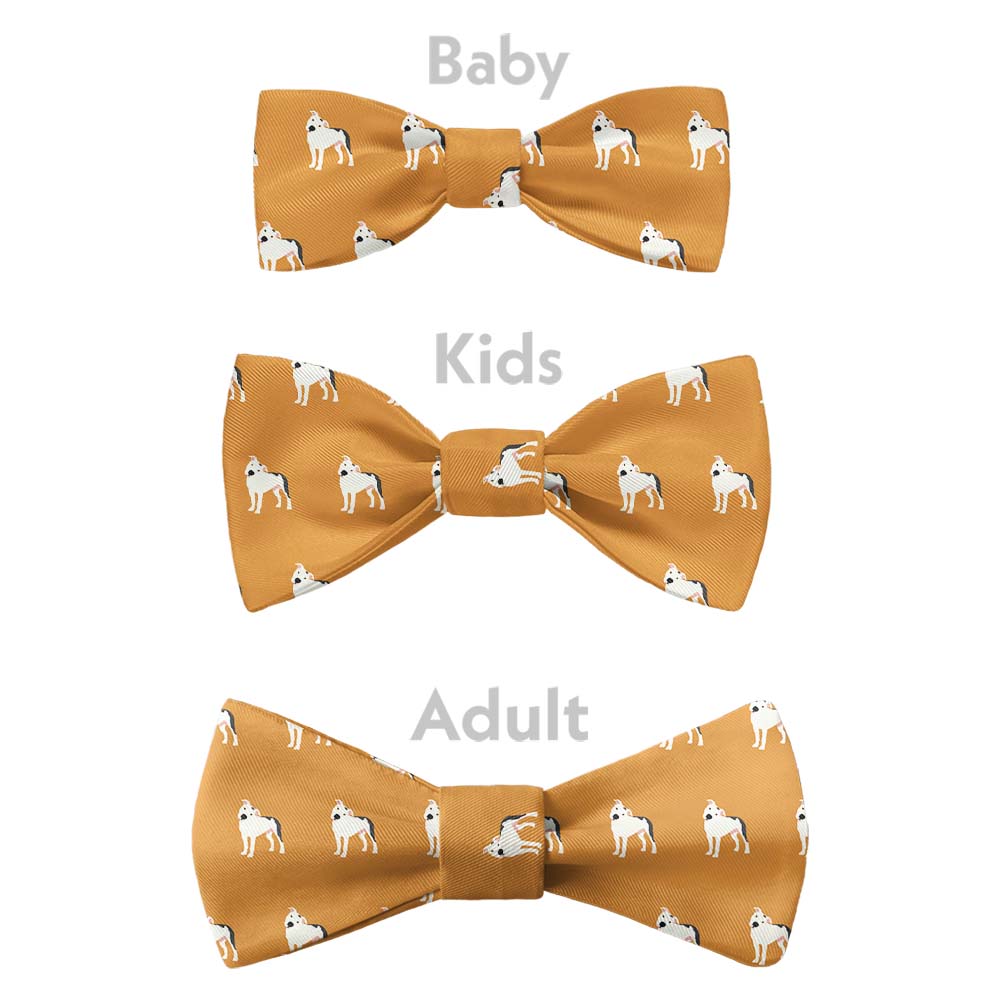 Pitbull Bow Tie - Bow Sizes - Knotty Tie Co.
