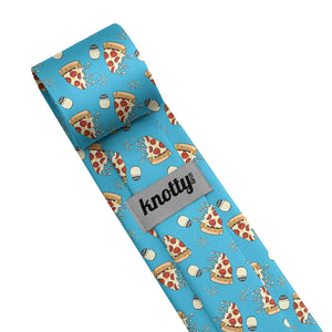 Pizza Party Necktie - Tag - Knotty Tie Co.