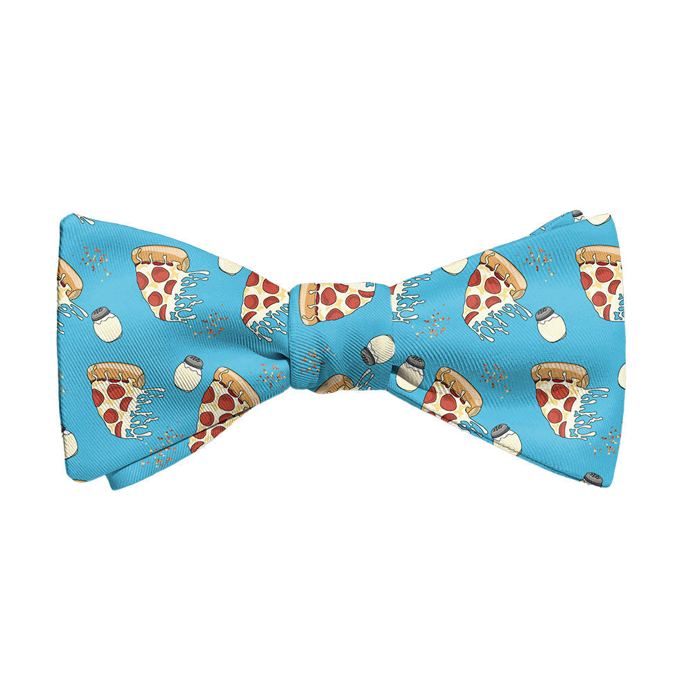 Pizza Party Bow Tie - Adult Standard Self-Tie 14-18" -  - Knotty Tie Co.