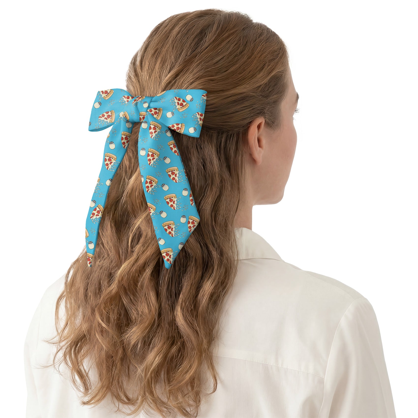 Pizza Party Hair Scarf - Hair Scarf - Knotty Tie Co.