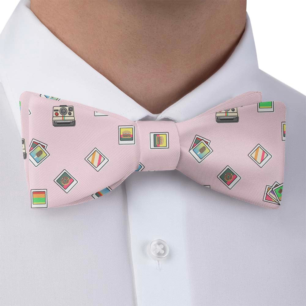 Polaroid Pictures Bow Tie - Bow Tie with Dress Shirt - Knotty Tie Co.