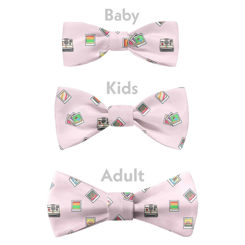 Polaroid Pictures Bow Tie - Bow Sizes - Knotty Tie Co.