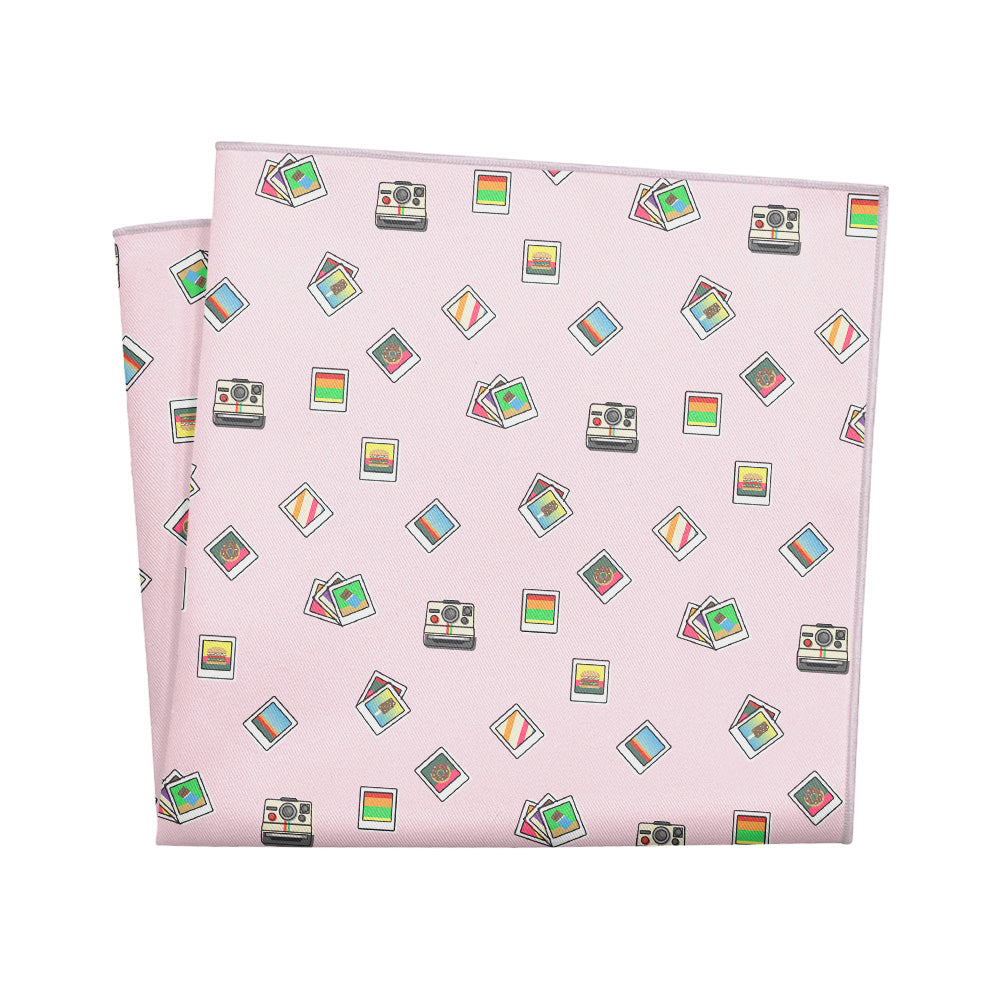 Polaroid Pictures Pocket Square - 12" Square - Knotty Tie Co.
