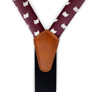 Pomeranian Suspenders -  -  - Knotty Tie Co.