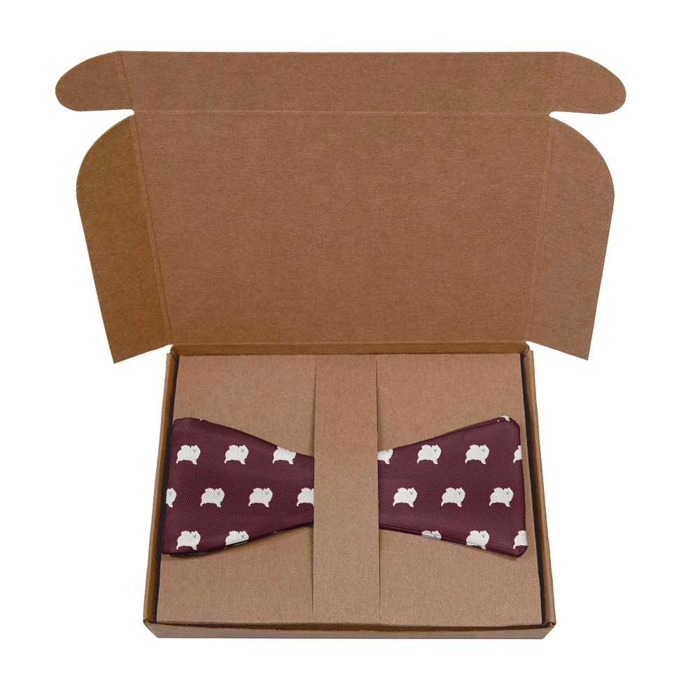 Pomeranian Bow Tie- Kraft Gift Box Packaging - Knotty Tie Co.