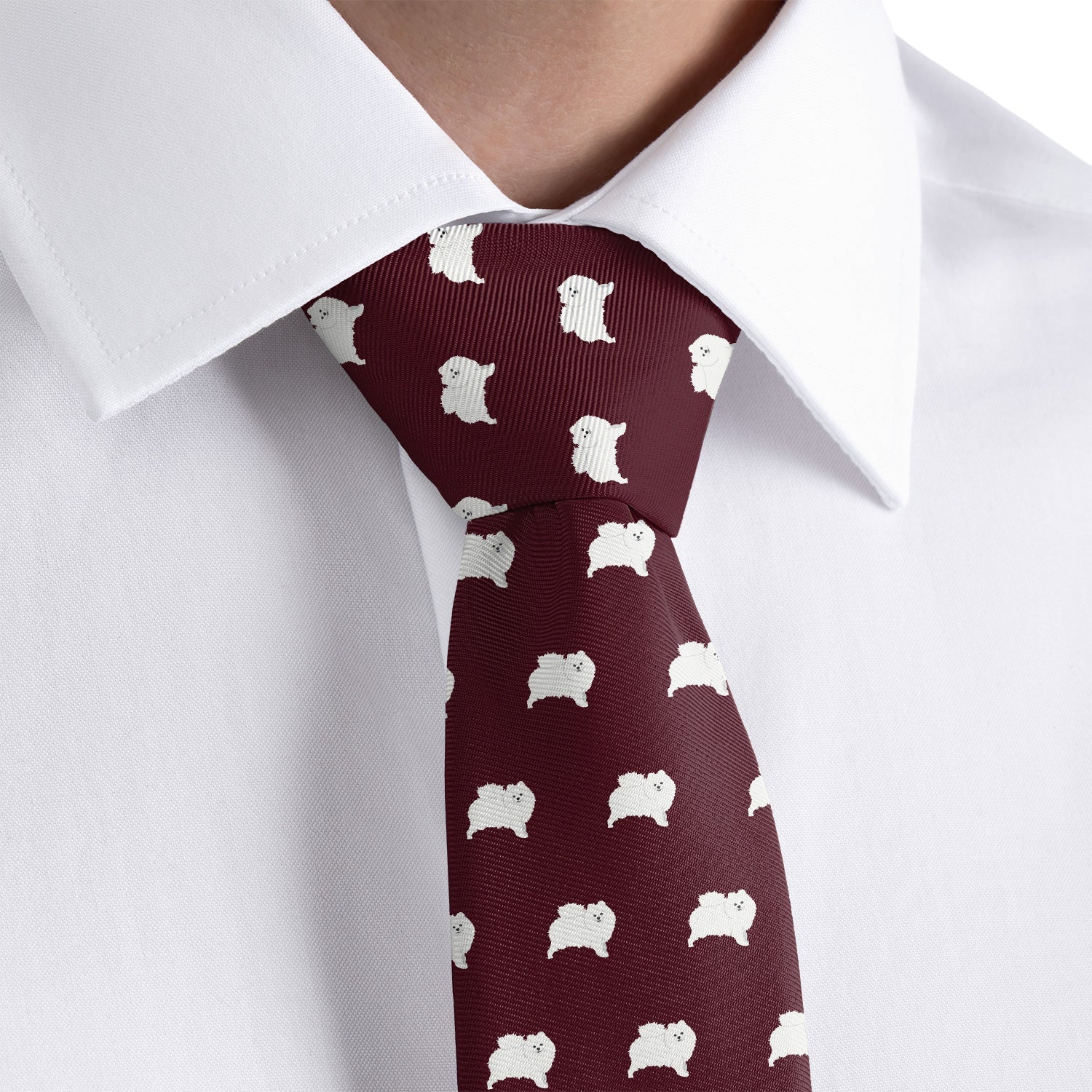 Pomeranian Necktie - Dress Shirt - Knotty Tie Co.
