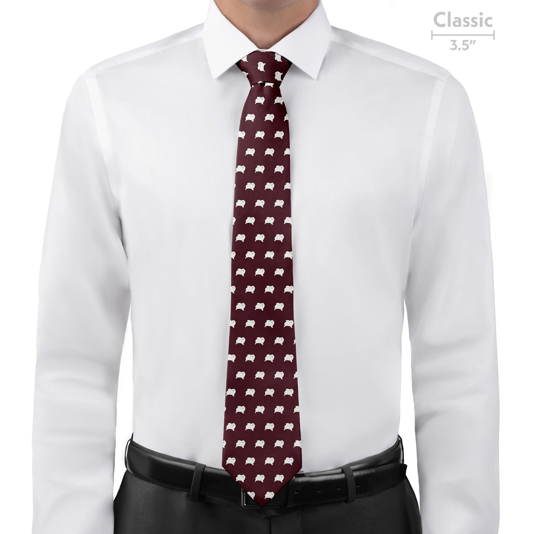 Pomeranian Necktie - Classic - Knotty Tie Co.