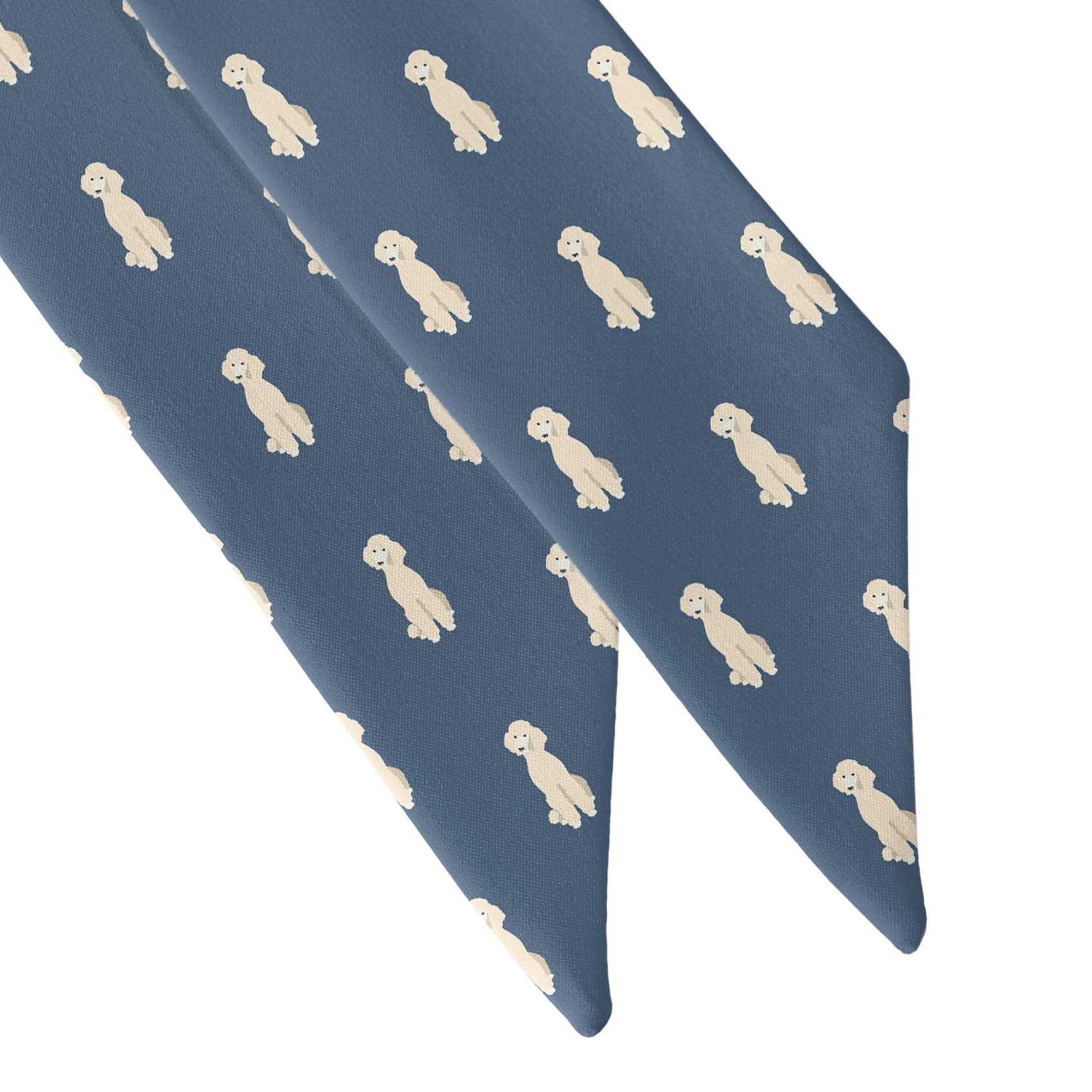 Poodle Hair Scarf - Scarf Tapered Ends - Knotty Tie Co.