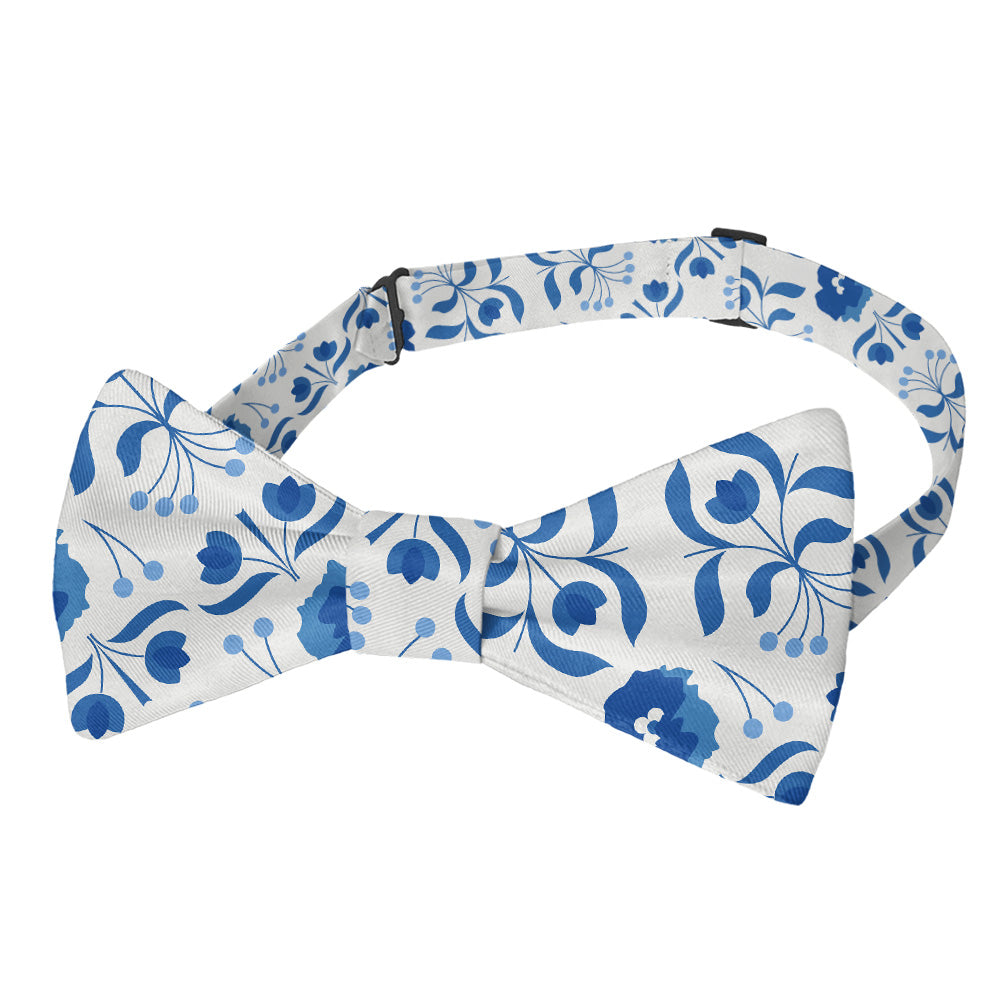 Poppy Floral Bow Tie - Pre-Tied Bow Tie - Knotty Tie Co.