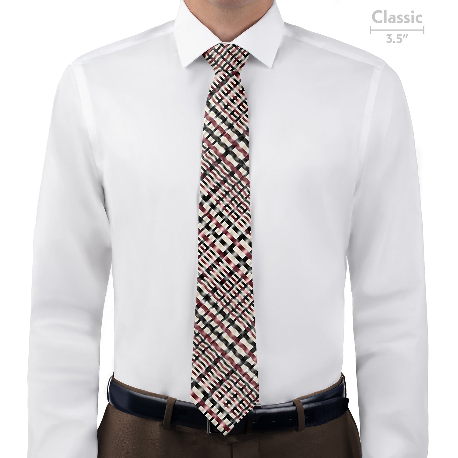 Potter Plaid Necktie - Classic - Knotty Tie Co.