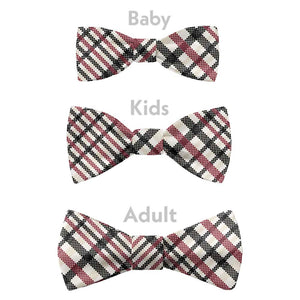 Potter Plaid Bow Tie - Bow Sizes - Knotty Tie Co.