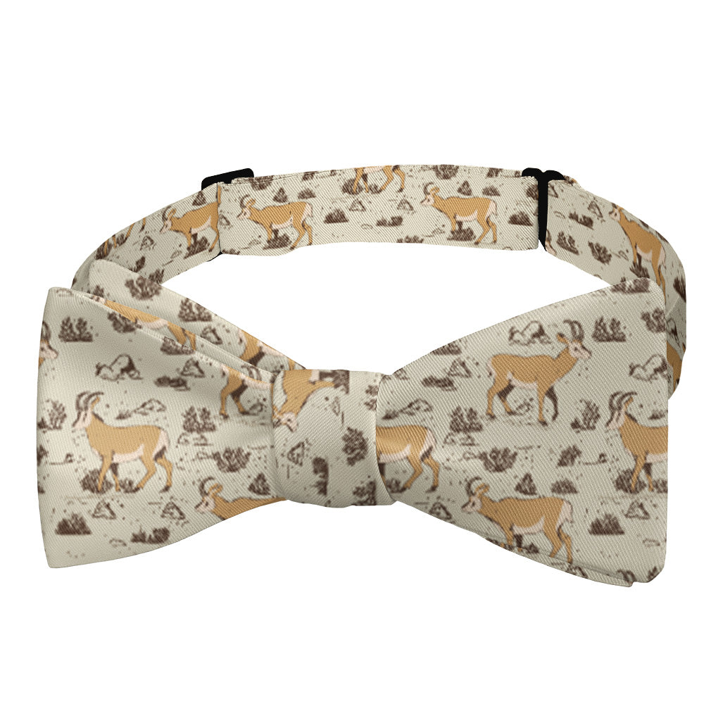 Prairie Pronghorn Bow Tie - Self Tie Bow Tie - Knotty Tie Co.