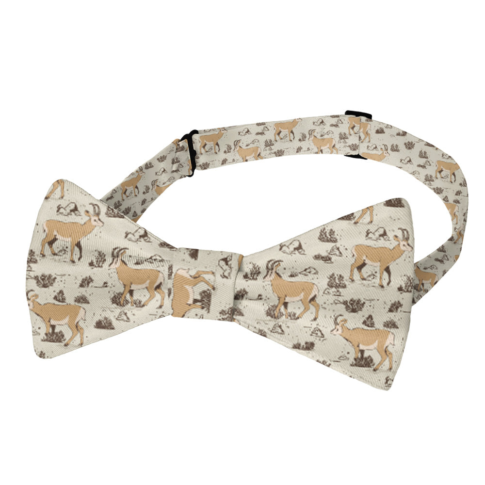 Prairie Pronghorn Bow Tie - Pre-Tied Bow Tie - Knotty Tie Co.