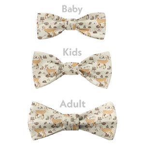 Prairie Pronghorn Bow Tie - Bow Sizes - Knotty Tie Co.