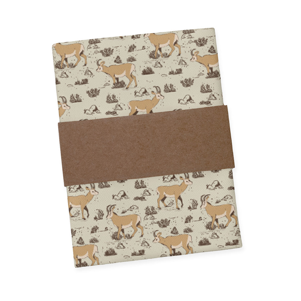 Prairie Pronghorn Pocket Square - Packaging - Knotty Tie Co.