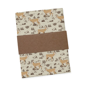 Prairie Pronghorn Pocket Square - Packaging - Knotty Tie Co.