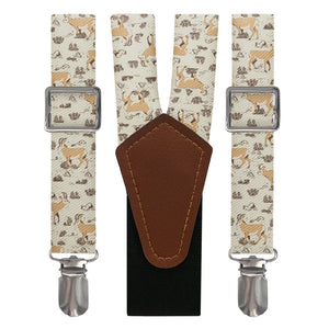 Prairie Pronghorn Suspenders - Main View - Knotty Tie Co.