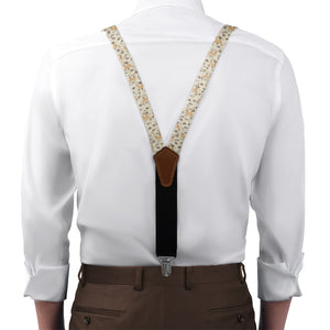 Prairie Pronghorn Suspenders - On Model Front View - Knotty Tie Co.