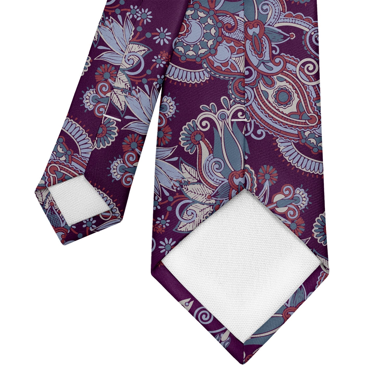 Prestige Paisley Necktie - Tipping - Knotty Tie Co.