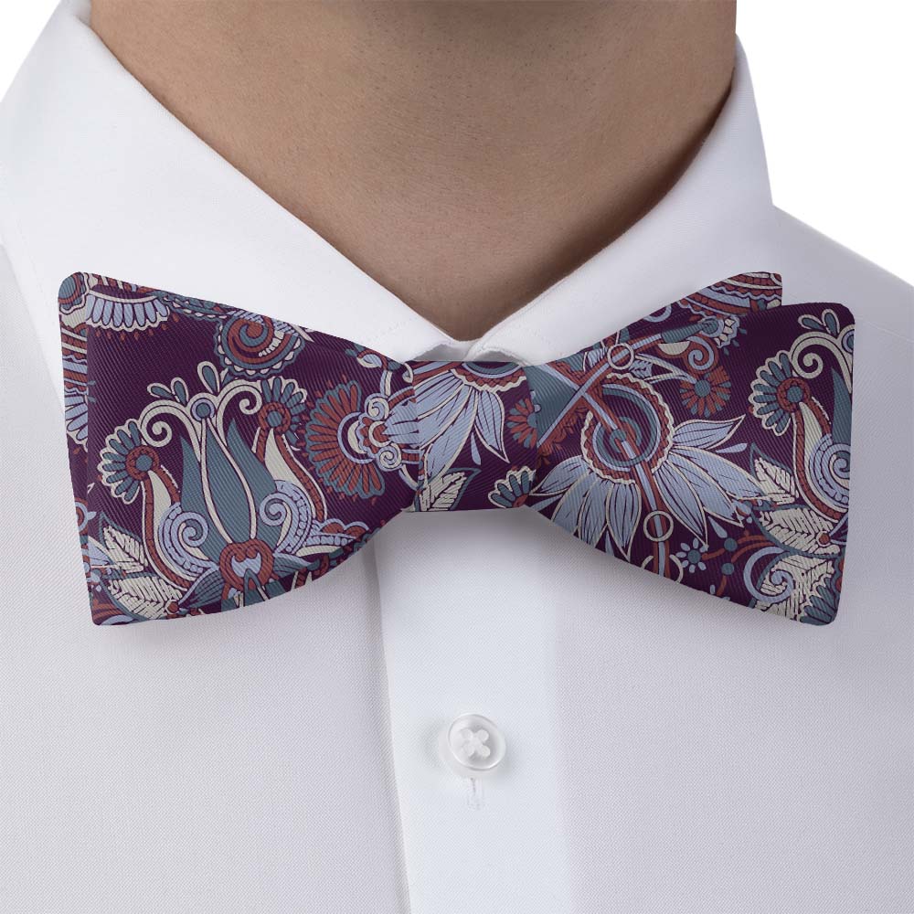 Prestige Paisley Bow Tie - Bow Tie with Dress Shirt - Knotty Tie Co.