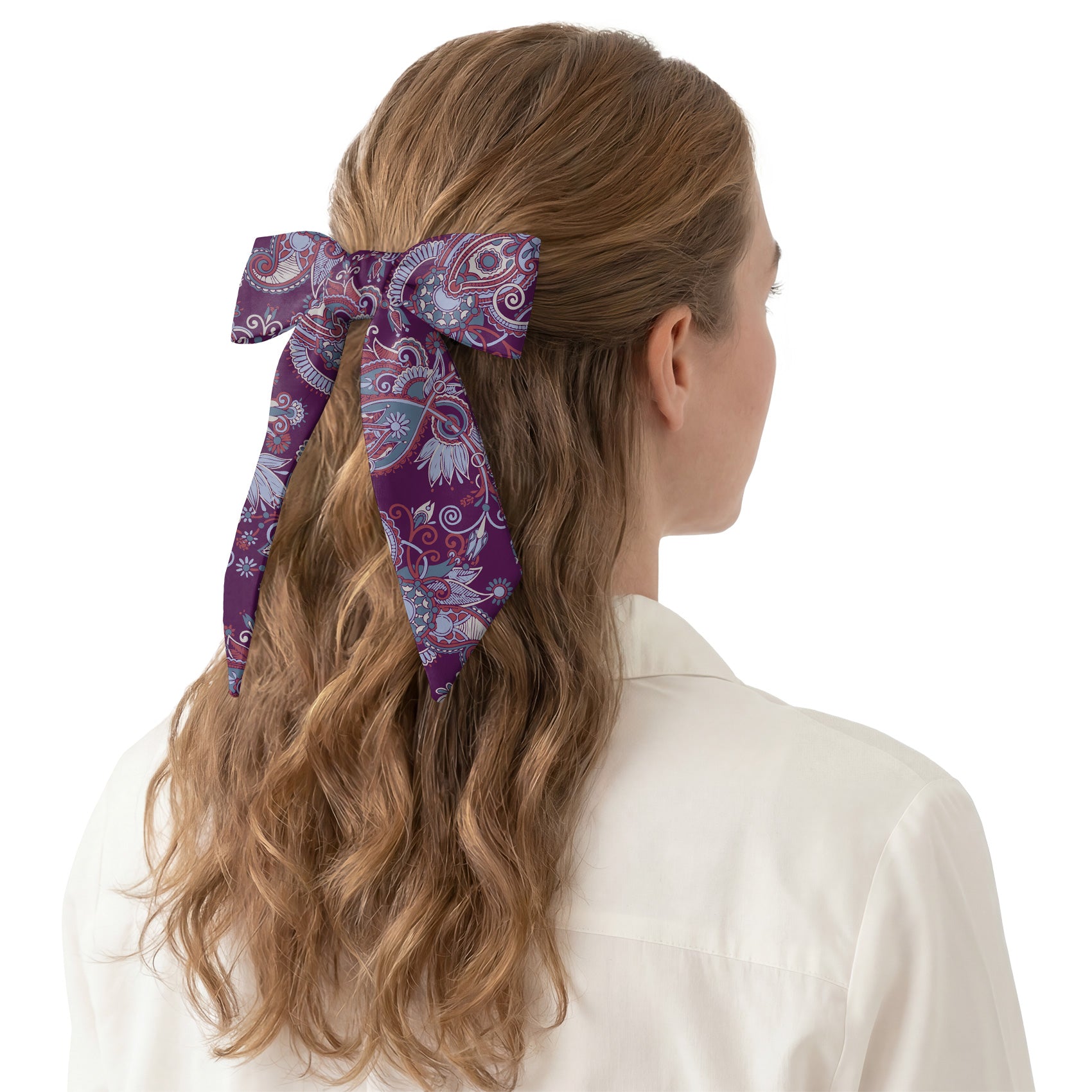 Prestige Paisley Hair Scarf - Hair Scarf - Knotty Tie Co.