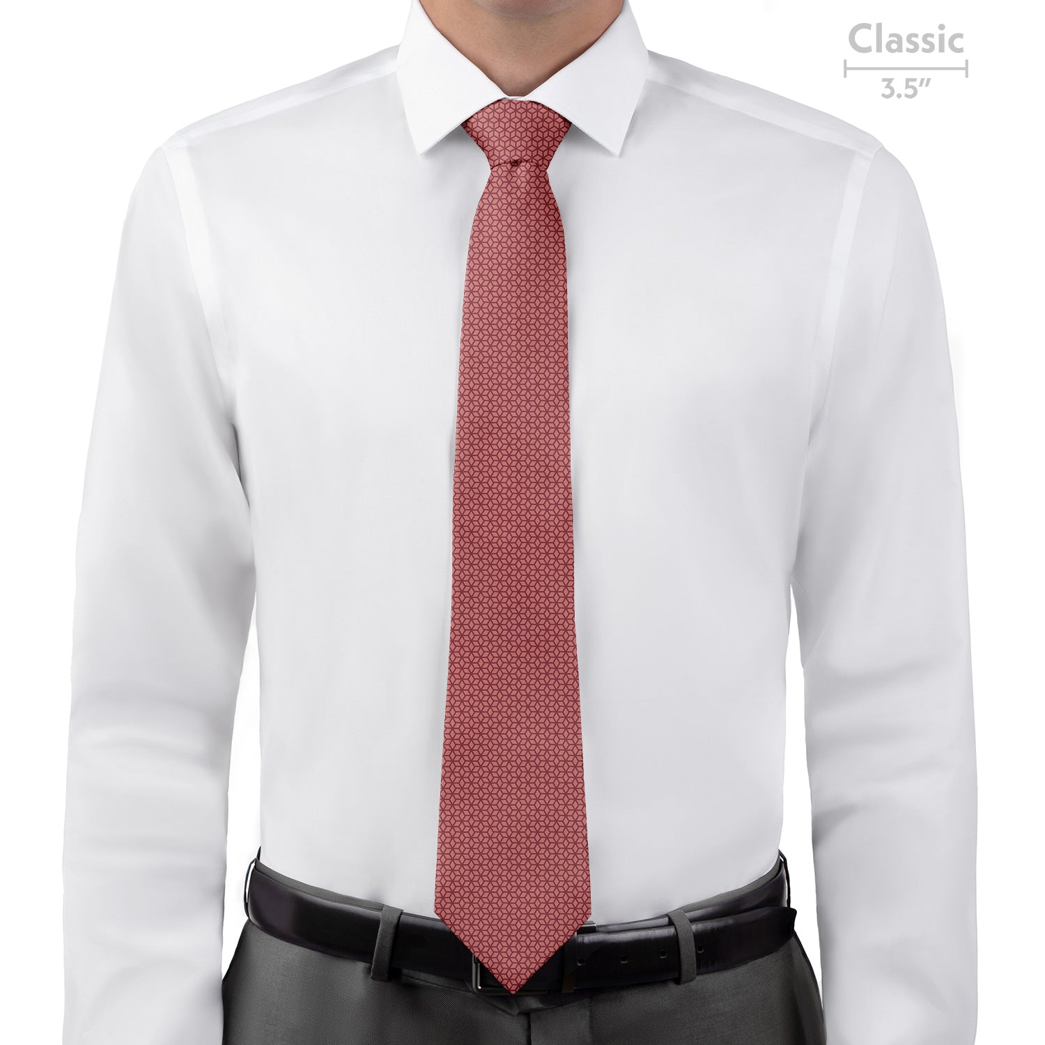 Preston Geometric Necktie | Skinny, Knotty, Classic Widths Preston Geometric Necktie | Skinny, Knotty, Classic Widths