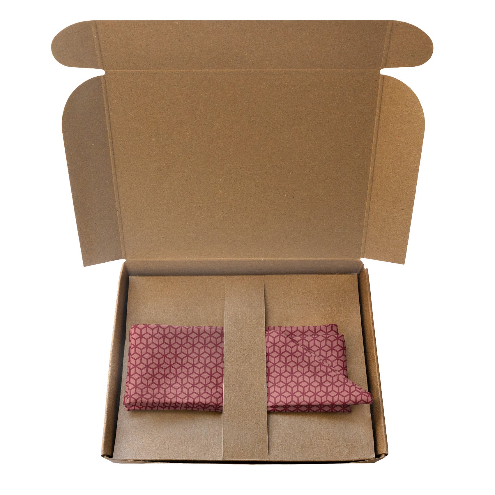 Preston Geometric Hair Scarf - Packaging - Knotty Tie Co.