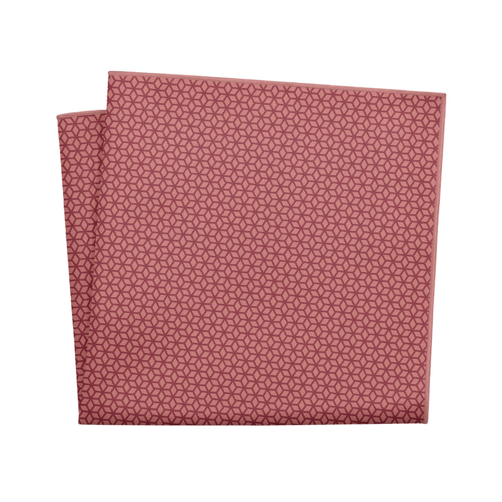 Preston Geometric Pocket Square - 12" Square - Knotty Tie Co.