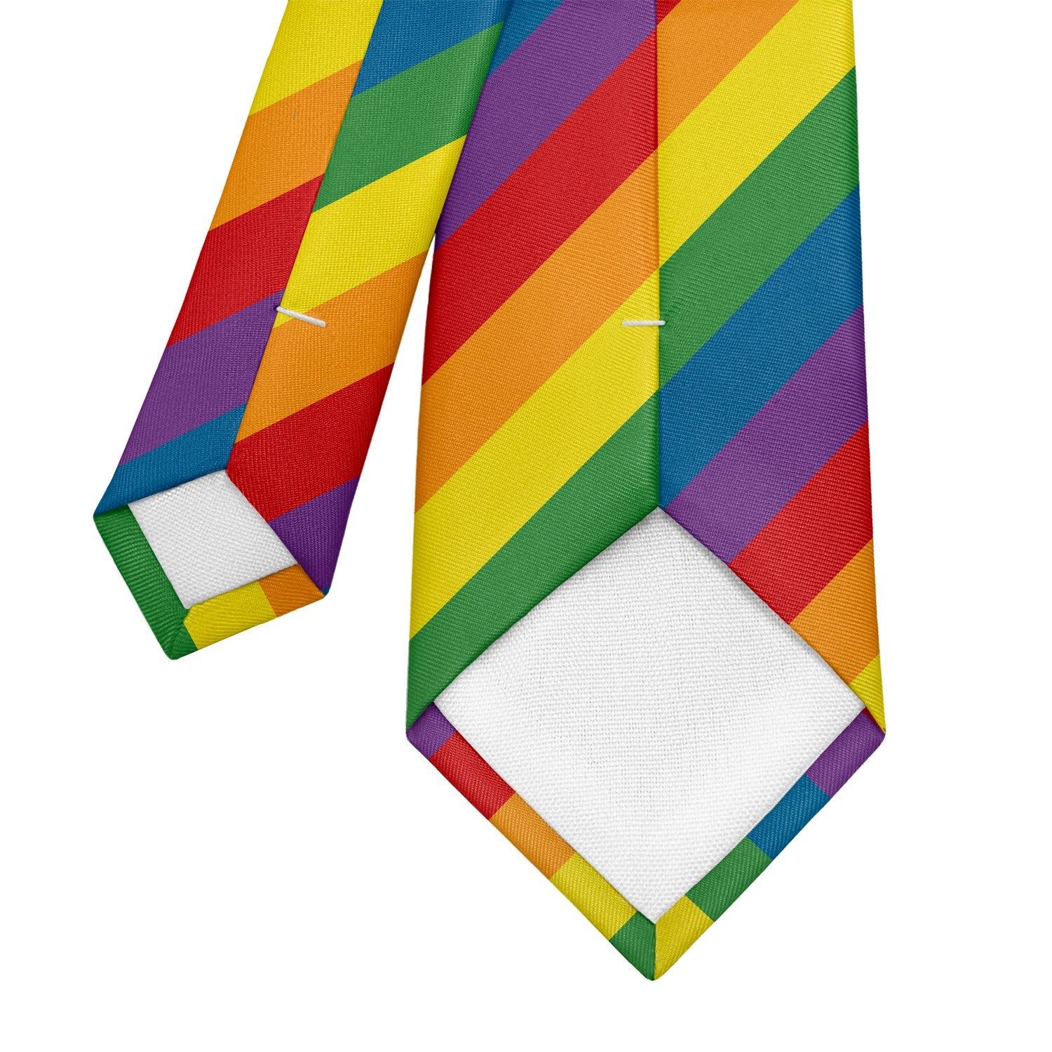 Pride Flag Necktie - Tipping - Knotty Tie Co.