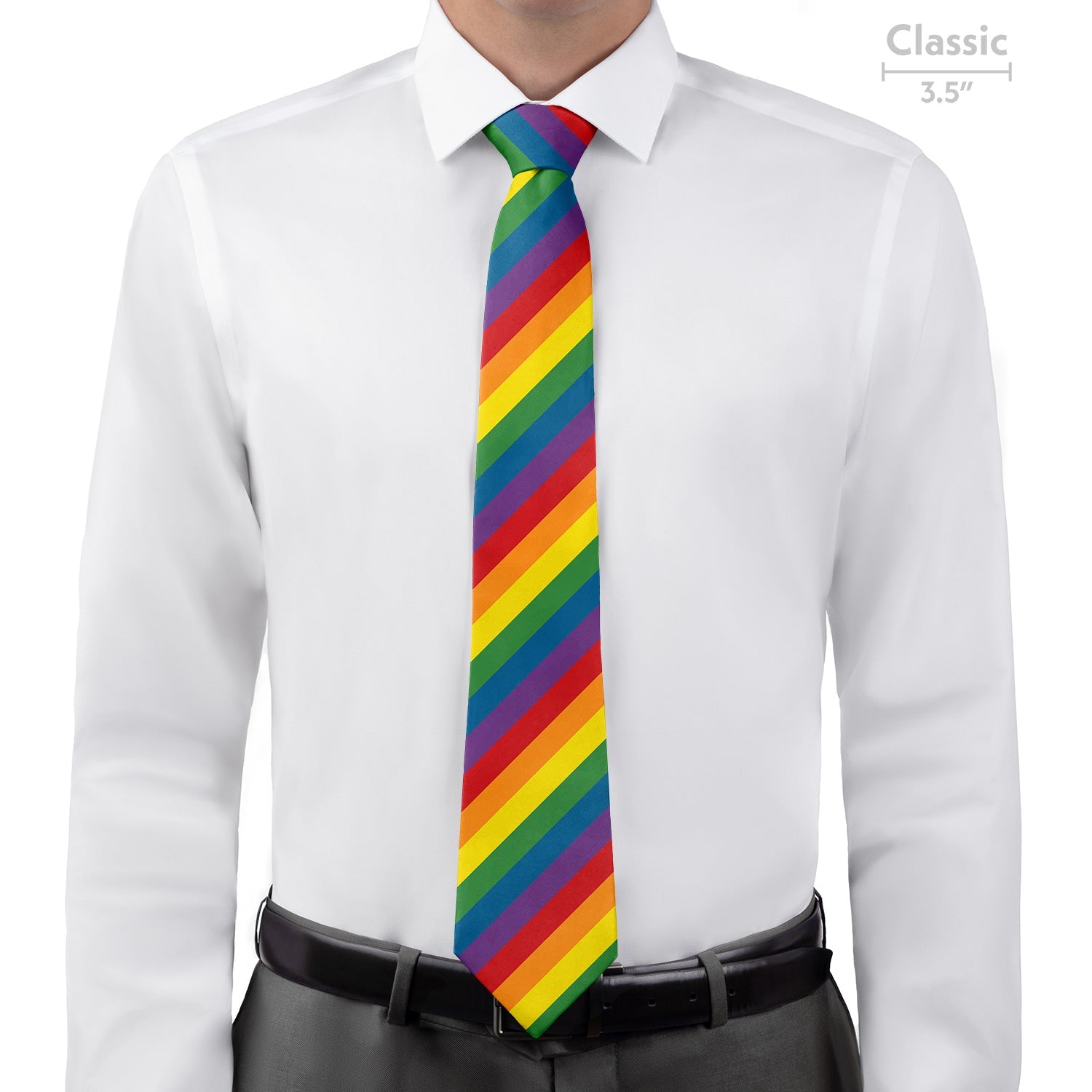 Pride Flag Necktie - Classic - Knotty Tie Co.