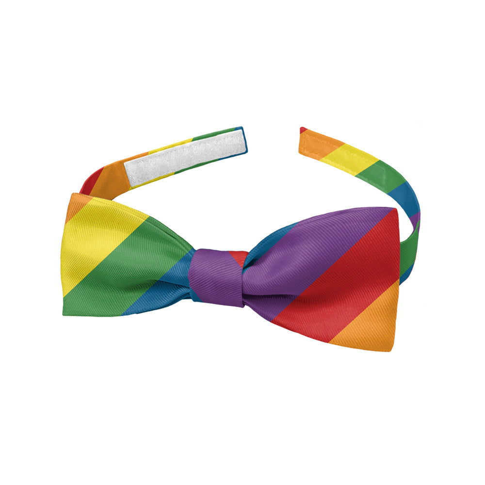 Pride Flag Bow Tie - Baby Pre-Tied 9.5-12.5" -  - Knotty Tie Co.