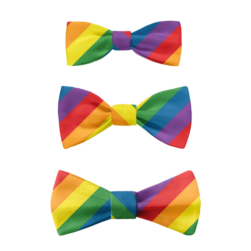 Pride Flag Bow Tie -  -  - Knotty Tie Co.
