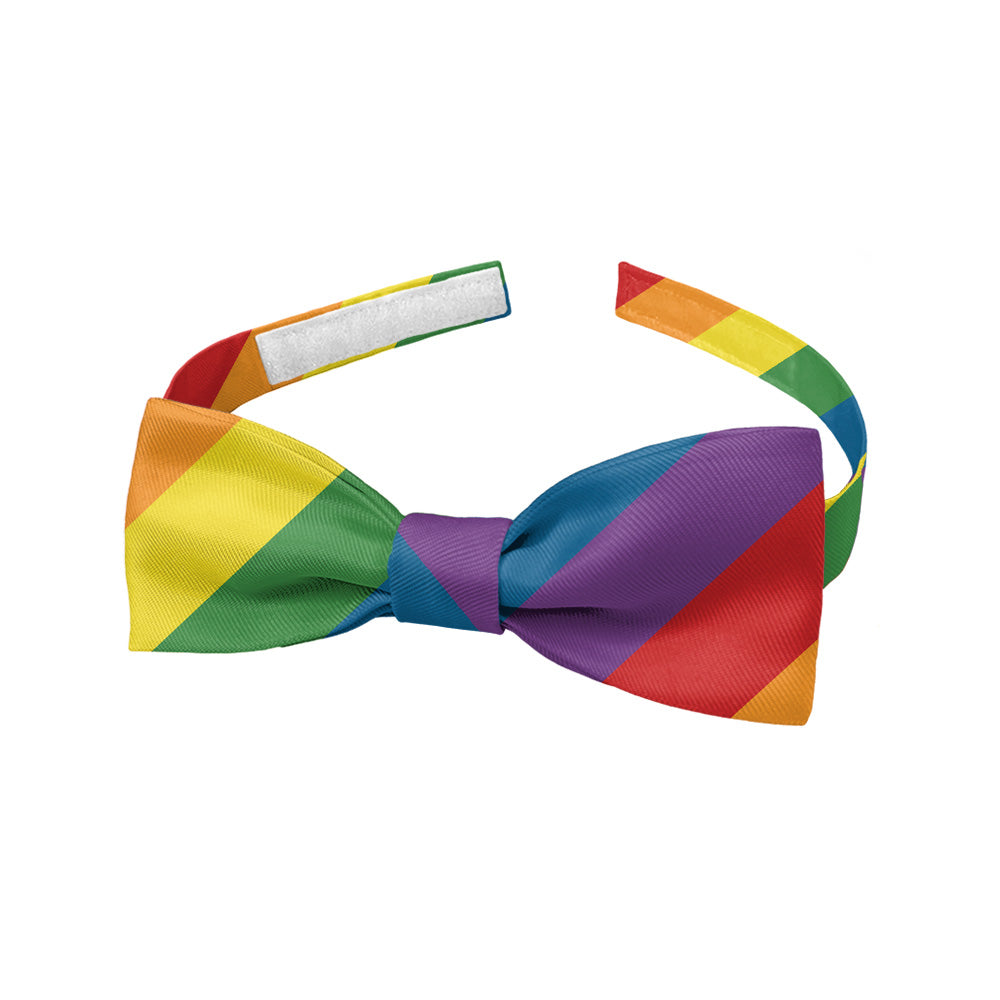 Pride Flag Bow Tie - Baby Bow Tie - Knotty Tie Co.