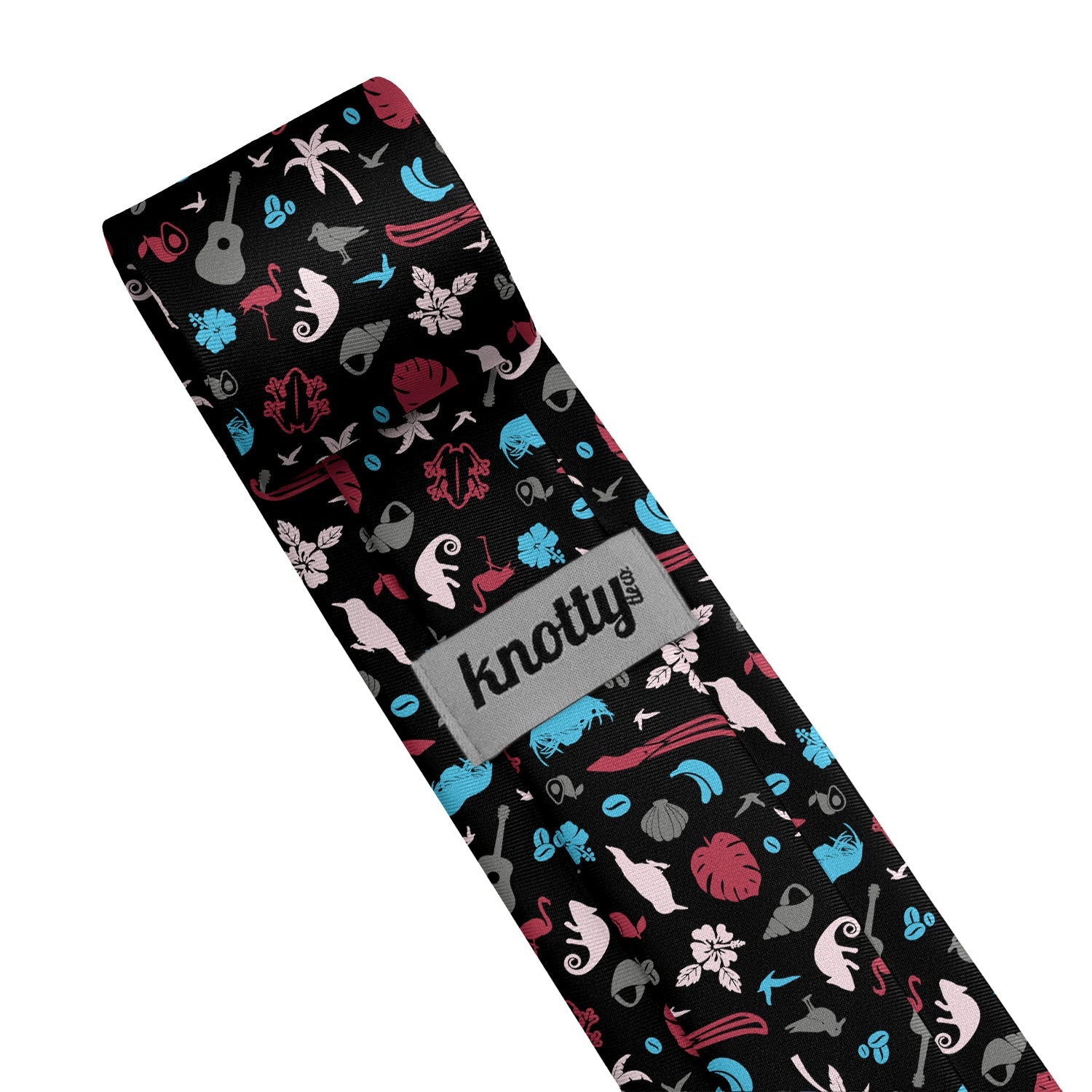 Puerto Rico Heritage Necktie - Tag - Knotty Tie Co.