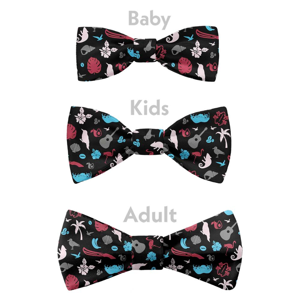 Puerto Rico Heritage Bow Tie - Bow Sizes - Knotty Tie Co.