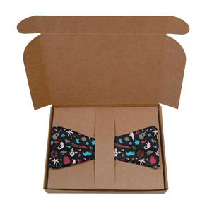 Puerto Rico Heritage Bow Tie- Kraft Gift Box Packaging - Knotty Tie Co.