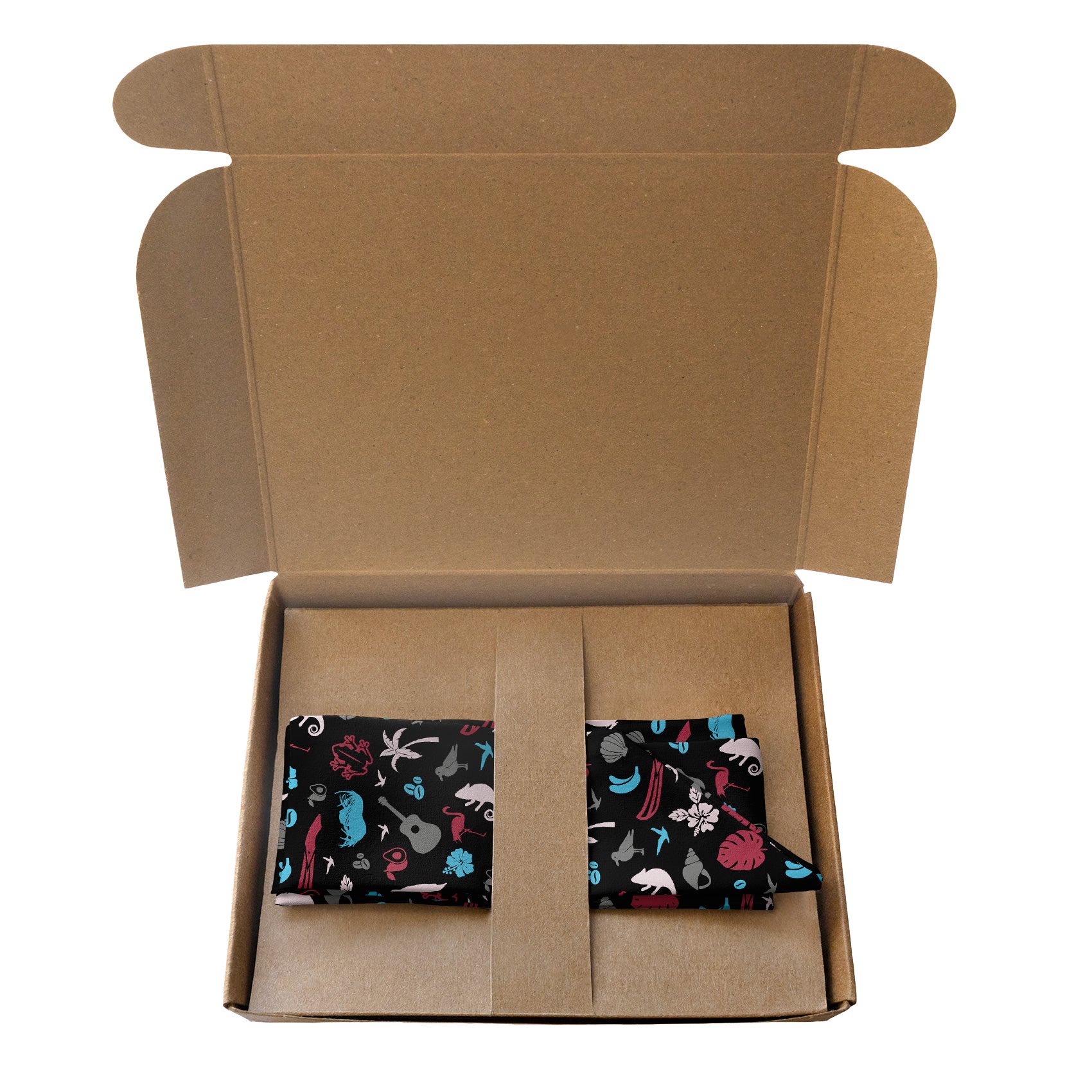 Puerto Rico Heritage Hair Scarf - Packaging - Knotty Tie Co.
