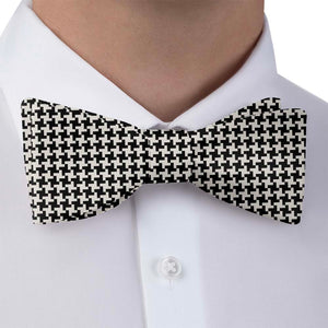 Puppytooth Bow Tie - Bow Tie with Dress Shirt - Knotty Tie Co.
