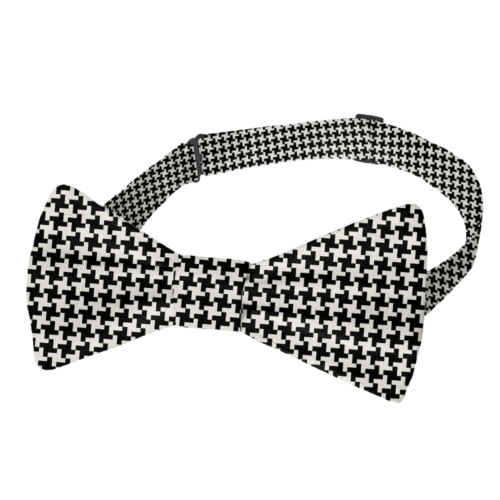 Puppytooth Bow Tie - Pre-Tied Bow Tie - Knotty Tie Co.
