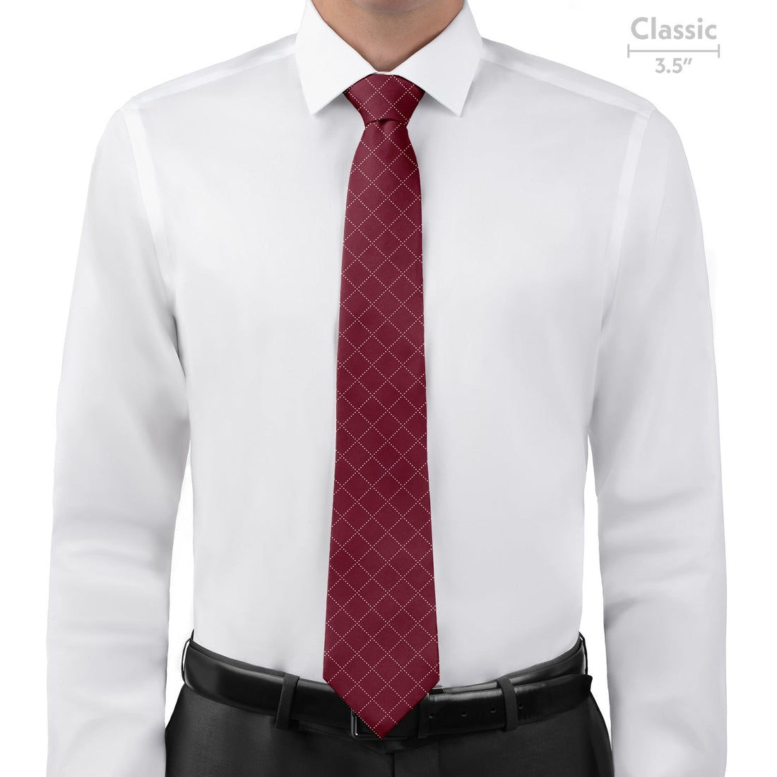 Quilted Plaid Necktie - Classic - Knotty Tie Co.