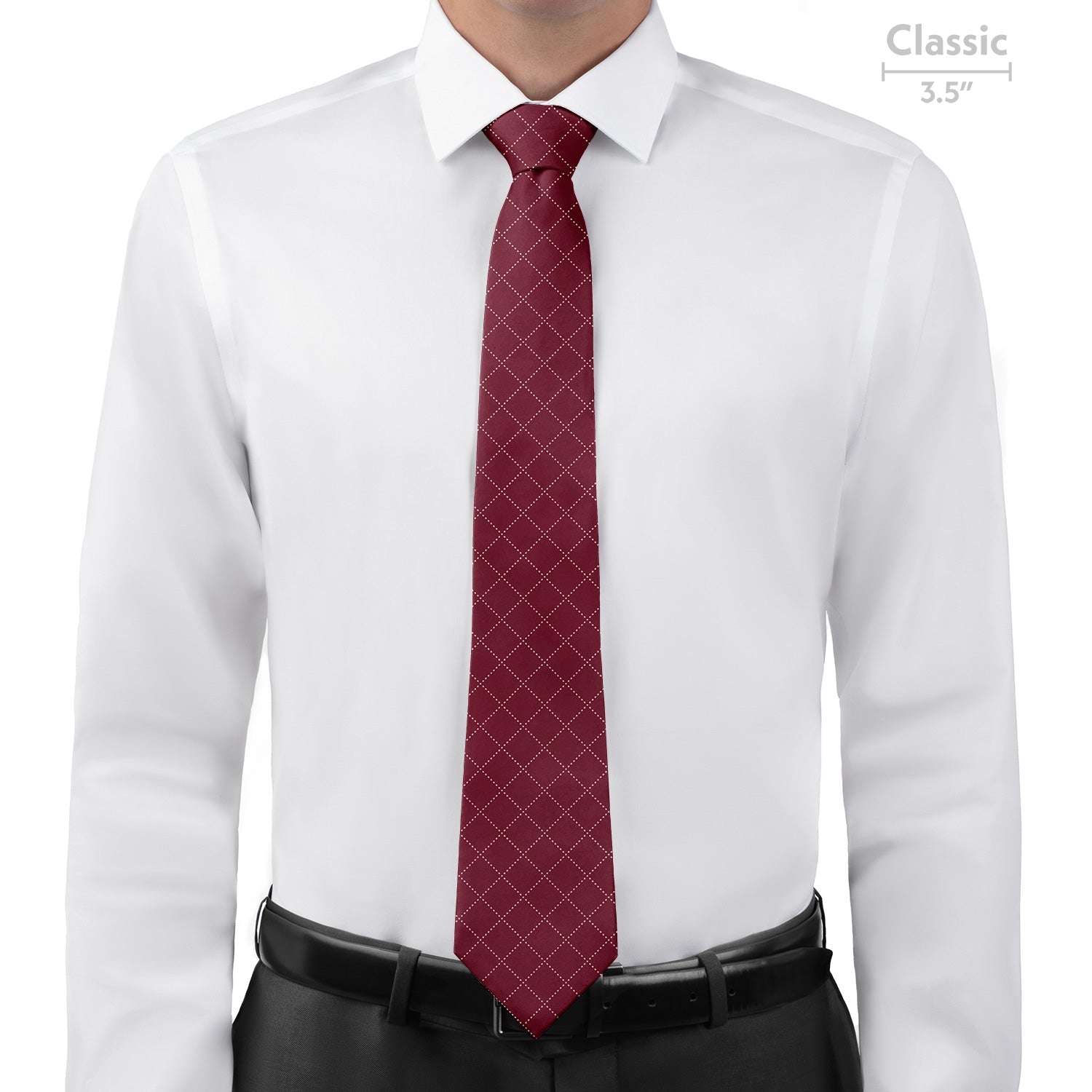 Quilted Plaid Necktie - Classic - Knotty Tie Co.