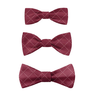 Quilted Plaid Bow Tie -  -  - Knotty Tie Co.